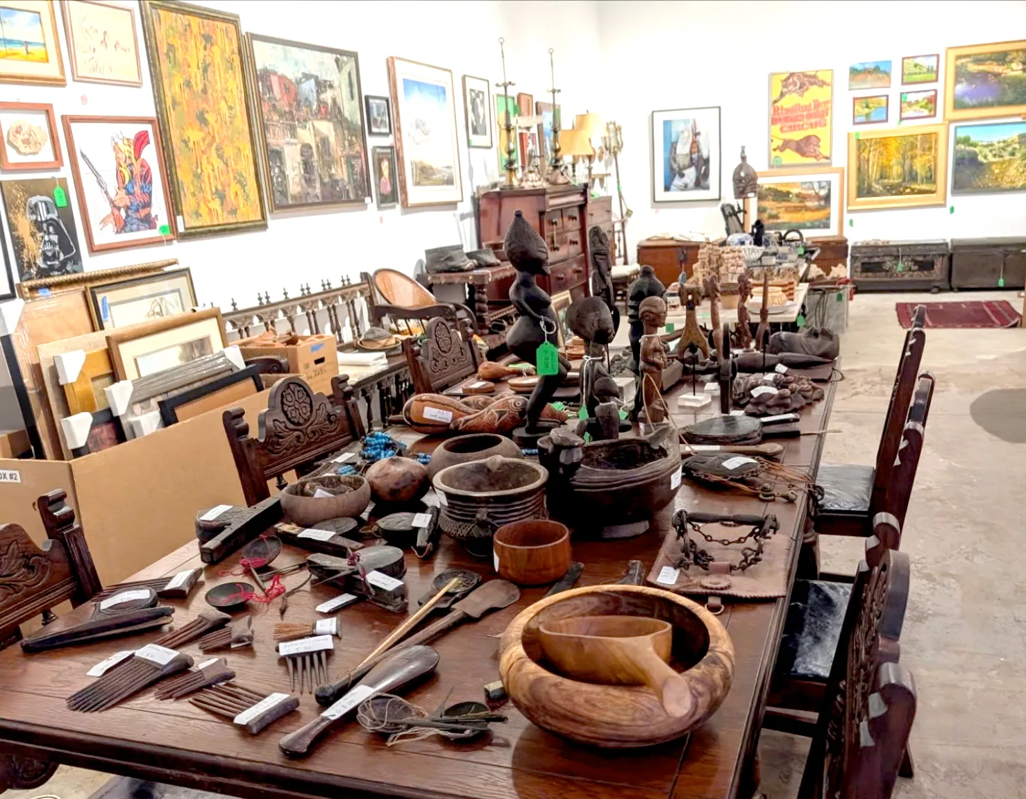 Fine art and decorative pieces from a Houston estate collection